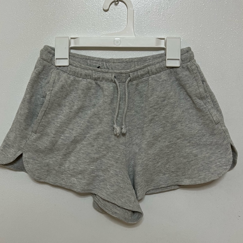 Brandy gray pajama shorts